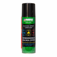как выглядит смазка силиконовая abro masters 200мл аэрозоль sl200amre на фото