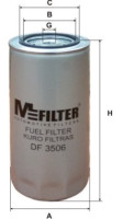 как выглядит m-filter фильтр топливный df3579 на фото