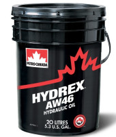 как выглядит масло гидравлическое petro-canada hydrex  aw 46  20л на фото