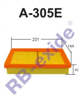 как выглядит rb-exide фильтр воздушный a305e на фото