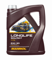 как выглядит масло моторное mannol longlife 5w30 5л акция на фото