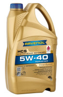 как выглядит масло моторное ravenol hсs 5w40 4л на фото