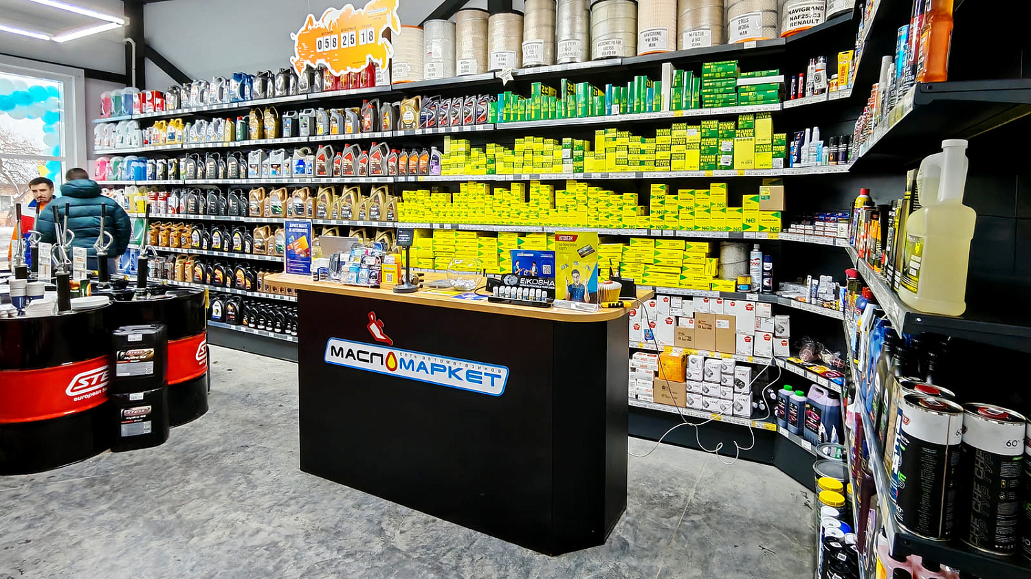 Расширение магазина до автокомплекса в Омске Расширение магазина до автокомплекса в Омске