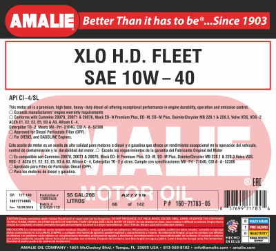 AMALIE XLO HD 10w40