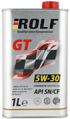 ROLF GT 5w30 SN-CF 1л ROLF GT 5w30 SN-CF 1л